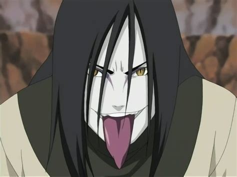 le vrai visage de orochimaru.